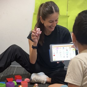 Michelle C., pediatric speech-language pathologist at All Bright Therapies